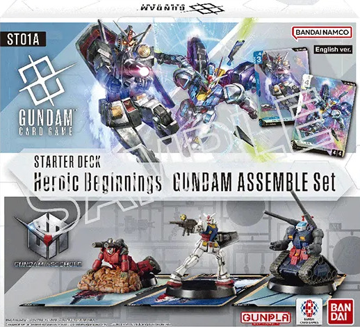 ◄ PREORDER ► Gundam Card Game: Starter Set: Heroic Beginnings (ST01A) ◄ PREORDER ►