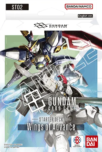 ◄ PREORDER ► Gundam Card Game: Starter Deck: Wings of Advance (ST02) ◄ PREORDER ►