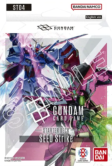 ◄ PREORDER ► Gundam Card Game: Starter Deck: SEED Strike (ST04) ◄ PREORDER ►