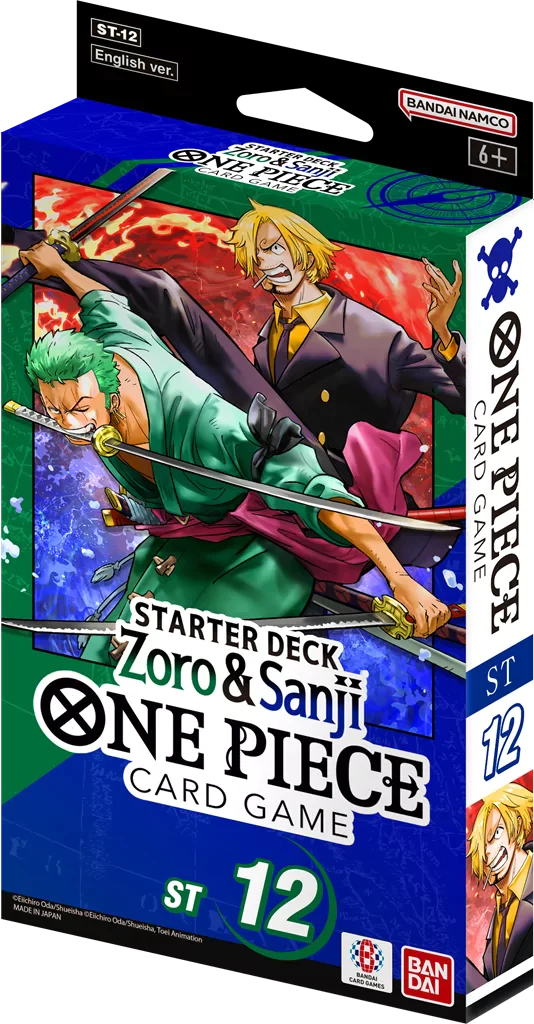 ◄ PREORDER ► One Piece: Zoro and Sanji Starter Deck (ST-12) ◄ PREORDER ►