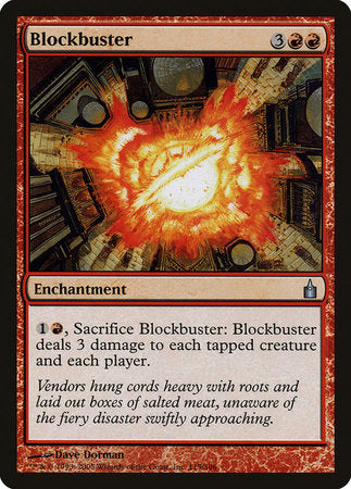 Blockbuster [Ravnica: City of Guilds][FOIL]