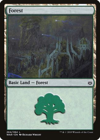 Forest (264) [War of the Spark][FOIL]