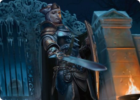 Cemetery Protector Art Card [Art Series: Innistrad: Crimson Vow]