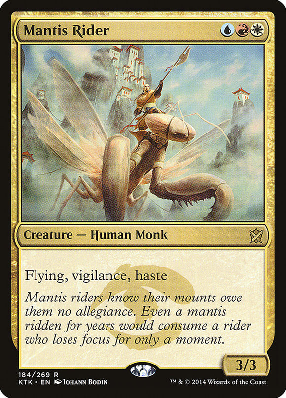 Mantis Rider [Khans of Tarkir][FOIL]