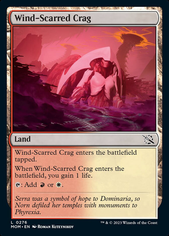 Wind-Scarred Crag [March of the Machine][FOIL]