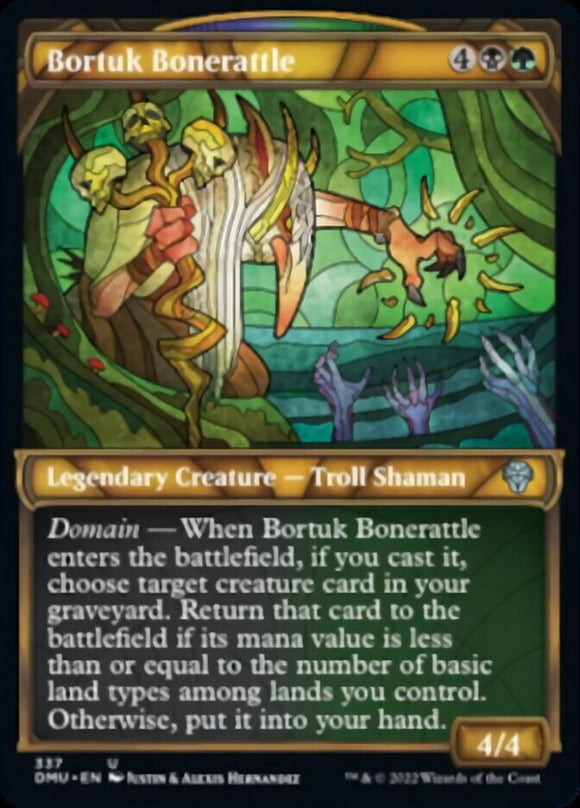 Bortuk Bonerattle (Textured Foil) [Dominaria United][FOIL]