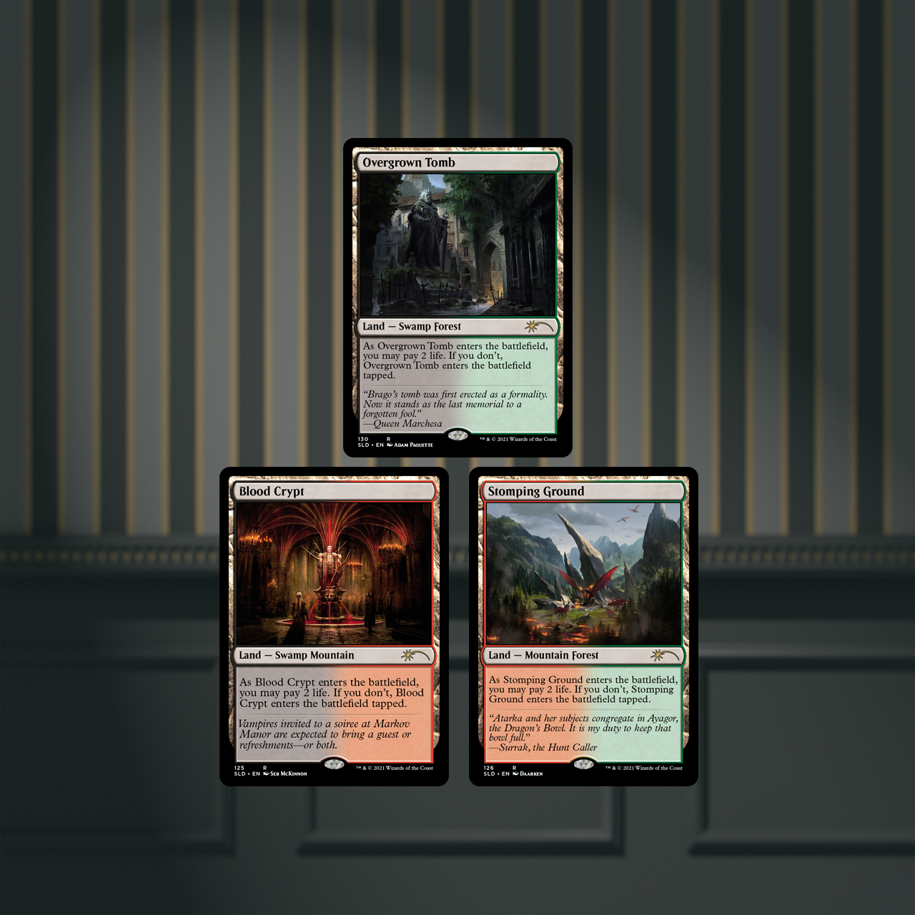 Magic The Gathering, Secret Lair: Culture Shocks: Jund – Card Magic The Gathering, Secret Lair: Culture Shocks: Jund – Card