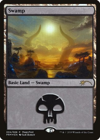 Swamp (2019) [MagicFest Cards][FOIL]