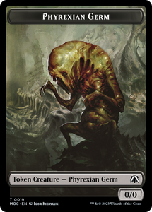 Phyrexian Germ // Myr Double-Sided Token [Commander: March of the Machine]