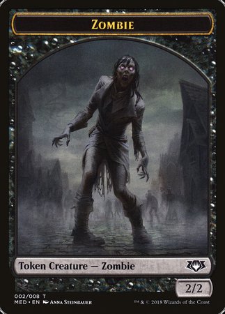 Zombie Token [Mythic Edition: Guilds of Ravnica]
