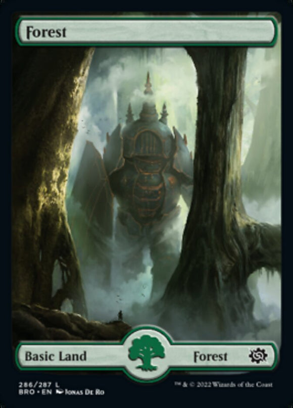 Forest (286) - Full Art [The Brothers' War][FOIL]