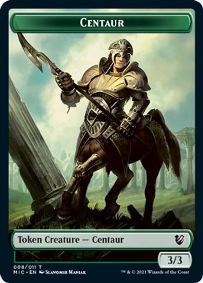 Centaur // Wolf Double-sided Token [Commander: Innistrad: Midnight Hunt]