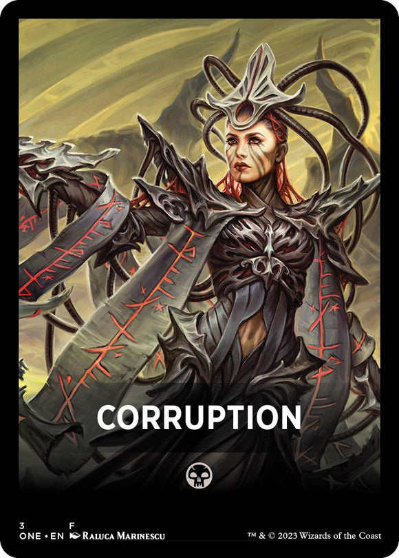 Corruption Theme Card [Phyrexia: All Will Be One]
