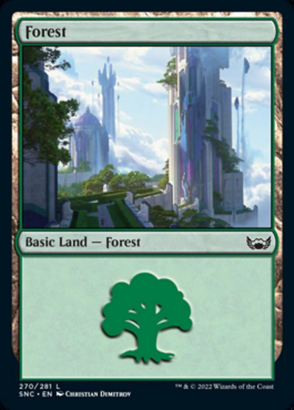 Forest (270) [Streets of New Capenna][FOIL]
