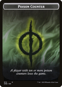 Poison Counter // Beast Double-sided Token [Commander: Phyrexia: All Will Be One]