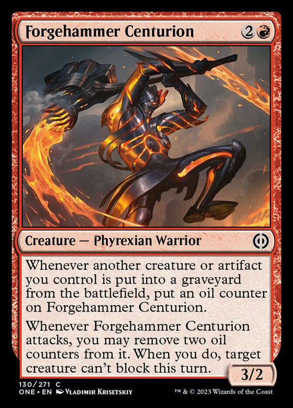 Forgehammer Centurion [Phyrexia: All Will Be One][FOIL]