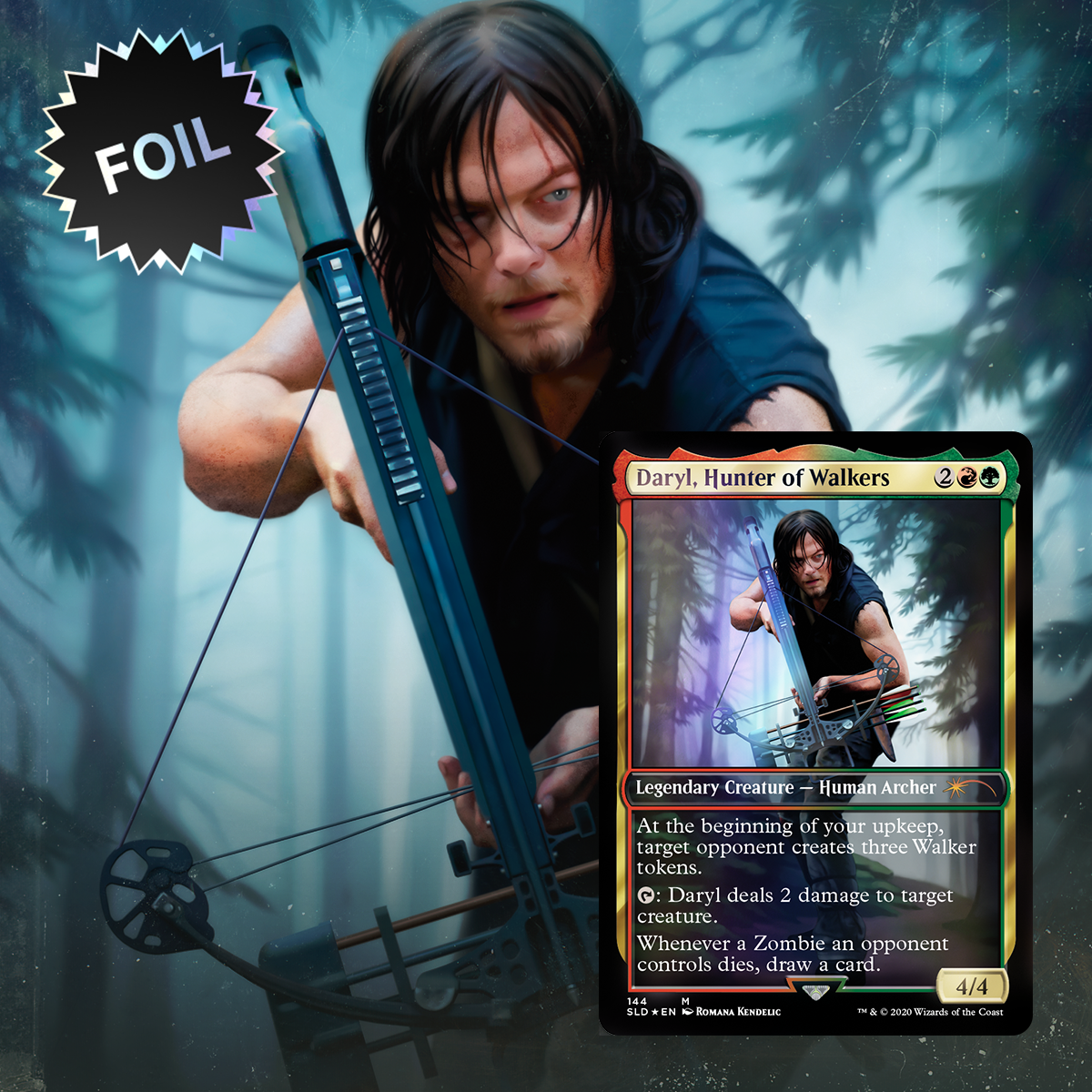 Magic The Gathering, Secret Lair: The Walking Dead – Card