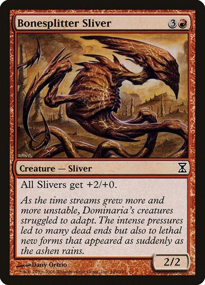 Bonesplitter Sliver [Time Spiral][FOIL]