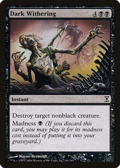 Dark Withering [Time Spiral][FOIL]