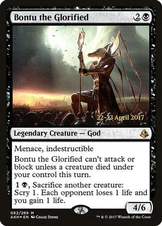 Bontu the Glorified [Prerelease Cards][FOIL]