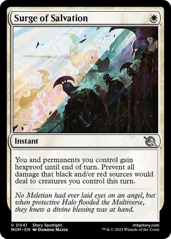 Surge of Salvation [March of the Machine][FOIL]