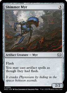 Shimmer Myr [Commander: March of the Machine]