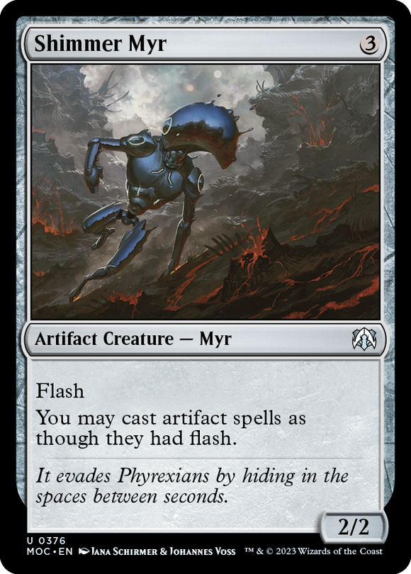 Shimmer Myr [Commander: March of the Machine]