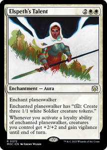 Elspeth's Talent [Commander: March of the Machine]
