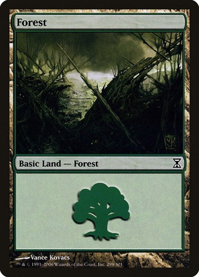 Forest (299) [Time Spiral][FOIL]