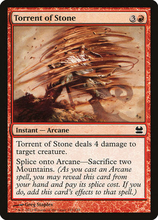 Torrent of Stone [Modern Masters][FOIL]