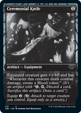 Ceremonial Knife [Innistrad: Double Feature][FOIL]