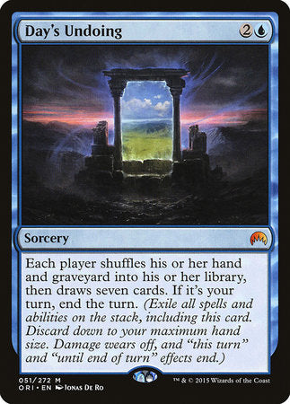 Day's Undoing [Magic Origins][FOIL]