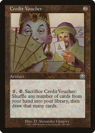 Credit Voucher [Mercadian Masques][FOIL]