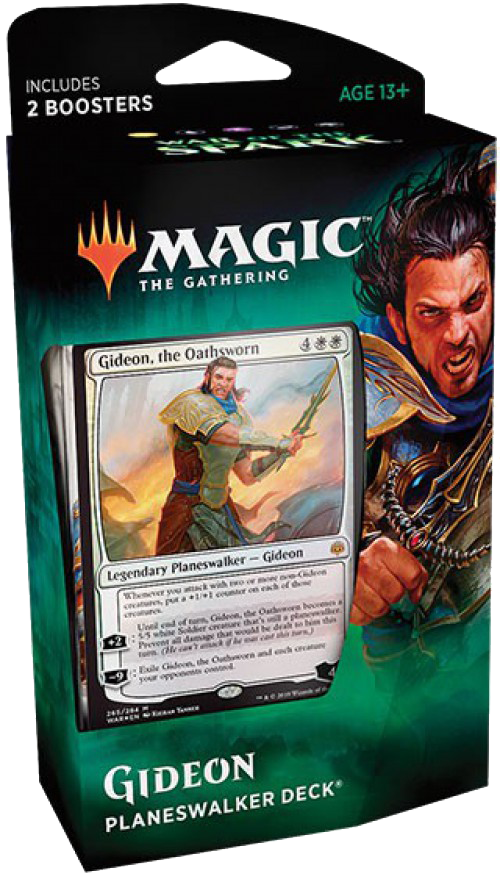 Magic The Gathering: War Of The Spark Planeswalker Deck - Gideon