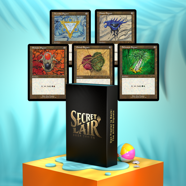 Magic The Gathering, Secret Lair: Dan Frazier Is Back: The Allied Magic The Gathering, Secret Lair: Dan Frazier Is Back: The Allied