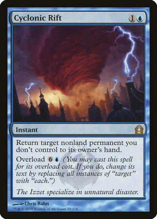 Cyclonic Rift [Return to Ravnica][FOIL]