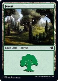 Forest (286) [Theros Beyond Death][FOIL]