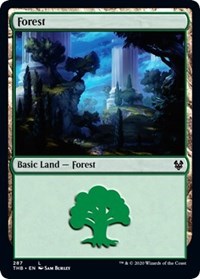 Forest (287) [Theros Beyond Death][FOIL]
