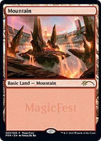 Mountain (2020) [MagicFest Cards][FOIL]