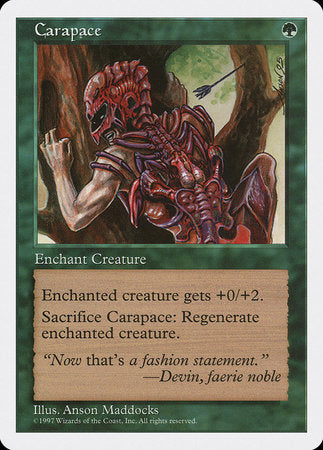 Carapace [Fifth Edition]