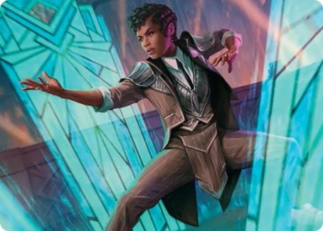 Dapper Shieldmate Art Card [Art Series: Streets of New Capenna]