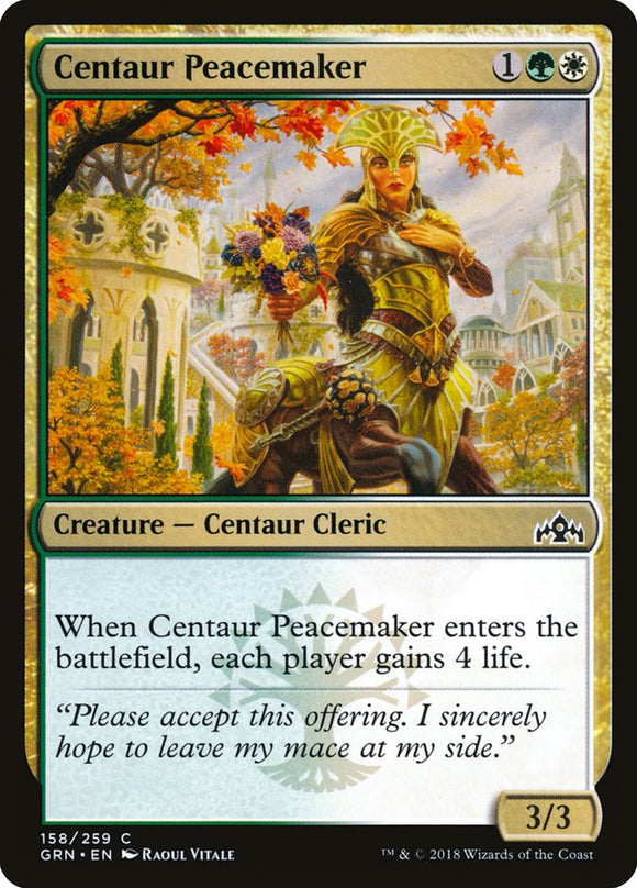 Centaur Peacemaker [Guilds of Ravnica][FOIL]