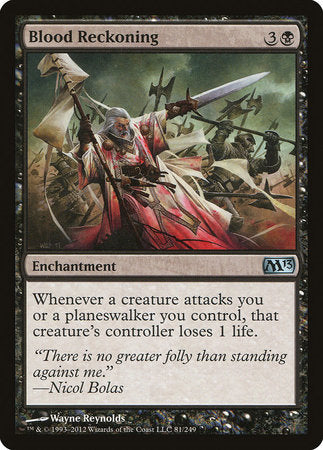 Blood Reckoning [Magic 2013 (M13)][FOIL]