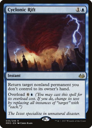 Cyclonic Rift [Modern Masters 2017][FOIL]