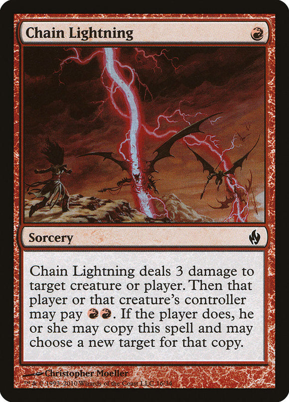 Chain Lightning [Premium Deck Series: Fire and Lightning][FOIL]
