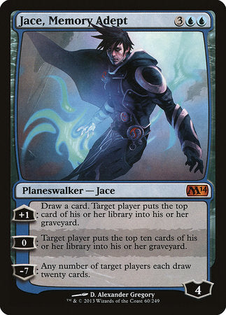 Jace, Memory Adept [Magic 2014 (M14)][FOIL]
