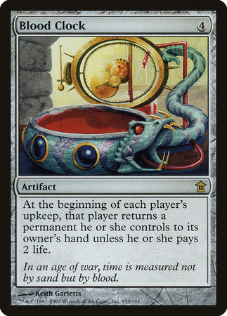 Blood Clock [Saviors of Kamigawa][FOIL]