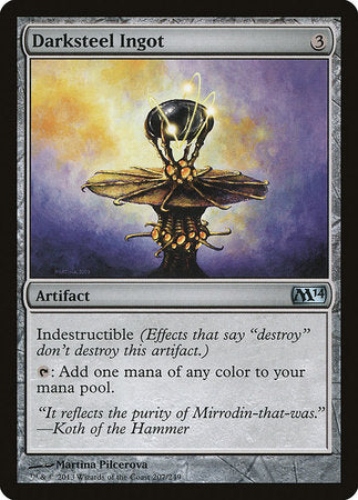 Darksteel Ingot [Magic 2014 (M14)][FOIL]