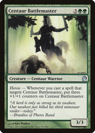 Centaur Battlemaster [Theros][FOIL]