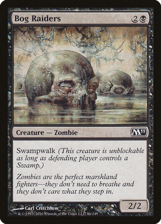 Bog Raiders [Magic 2011 (M11)][FOIL]